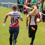 Some kids compete in orienteering at international level