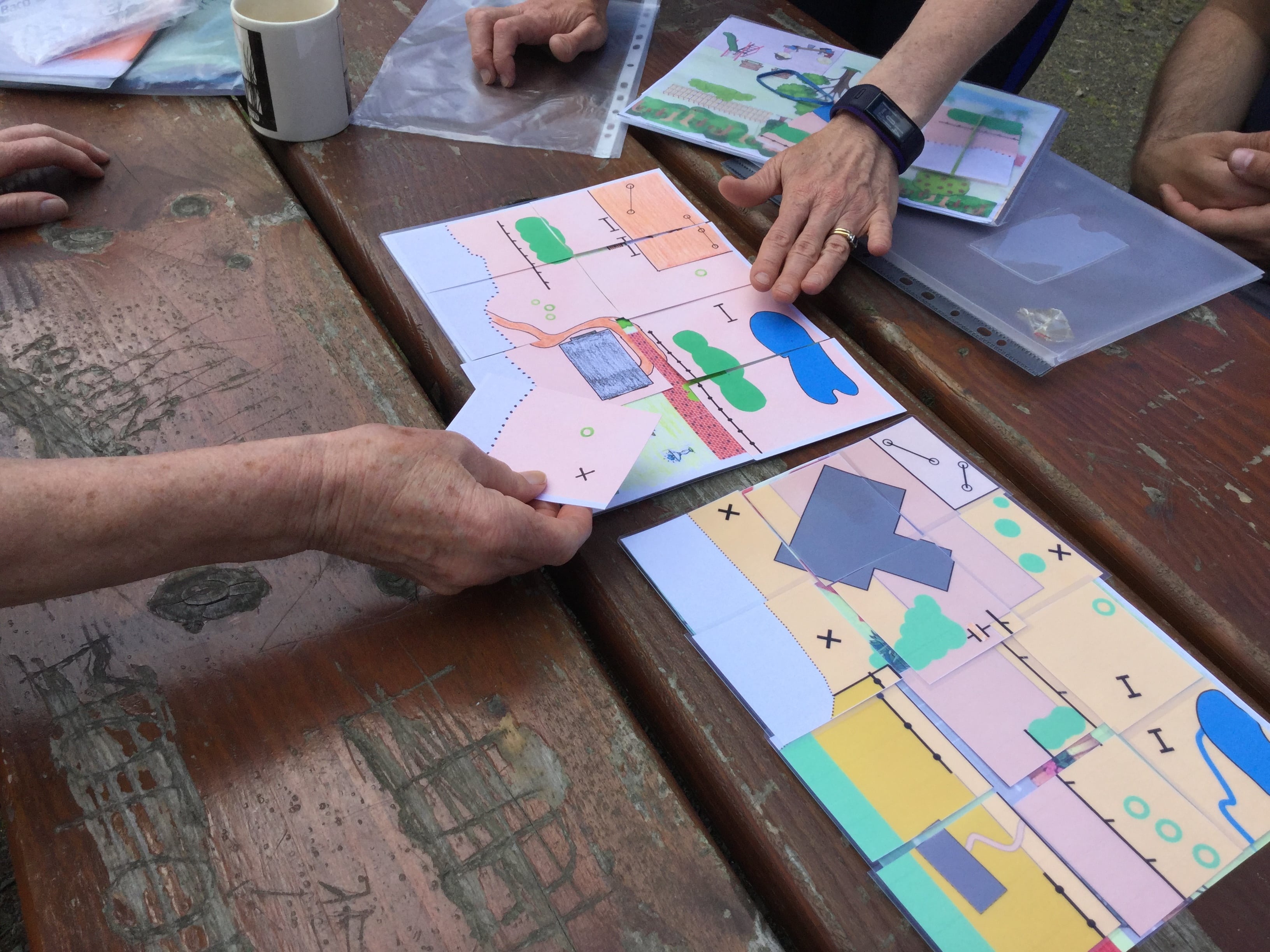 A taste of the practical outdoor coaching exercises SOA specialises in
