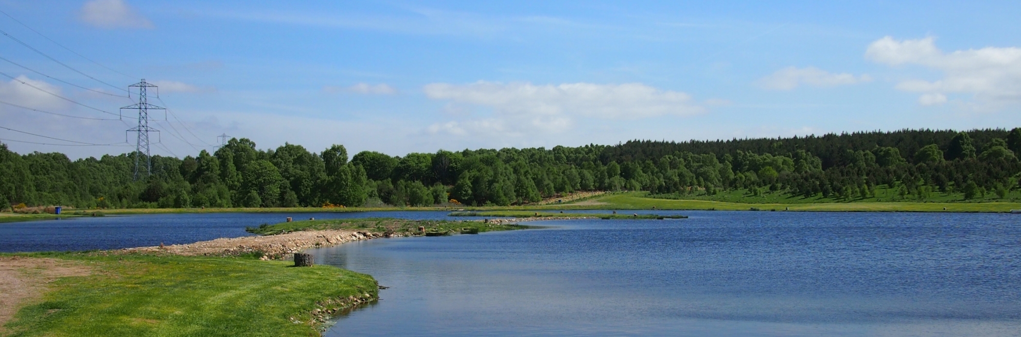 Scottish Orienteering Championships at Achagour Fisheries, one of many sports events in the Scottish Highlands